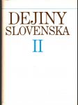 Dejiny slovenska ii - náhled