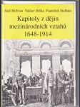 Kapitoly z dějin mezinárodních vztahů 1648-1914 - náhled