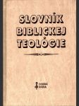 Slovník biblickej teológie - náhled