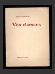Vox clamans - Dantův výkřik - náhled