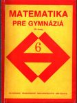 Matematika pre gymnáziá 6 - 2. časť - náhled