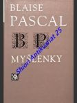 Myšlenky - výbor - pascal blaise - náhled