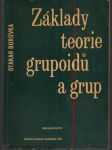 Základy teorie grupoidů a grup - náhled