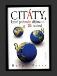 Citáty, které pohnuly dějinami 20. století - náhled