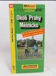 Okolí Prahy Mělnicko 1:75 000: Velká cykloturistická mapa - cyklotrasy, turistické značení - náhled