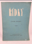 Čtyři polky: Pro klavír - náhled
