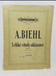 Lehké etudy oktávové / Leichte Octaven Edüten / Etudes Faciles D'Octaves / Easy Octave Studies: Pro klavír 2. roč. - náhled