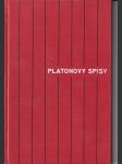 Platonovy spisy, sv. 22: Protagoras - náhled