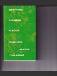 Vlastní životopis Alice B. Toklasové - náhled