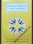 Pásmo a jiné verše - apollinaire guillaume - náhled