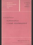 Humanismus v době poděbradské - náhled