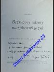 Bezručovy názory na spisovný jazyk - bělič jaromír - náhled