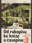 Od rukopisu ke knize a časopisu - náhled