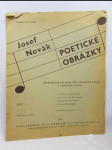 Poetické obrázky: Přednesové skladby pro klavír na 2 ruce v snadném slohu - náhled