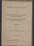 Seznam brouků republiky československé. 3. Histeridae. Mršníci - náhled