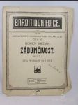 Zádumčivost: OP. 5, Č. 2., Črta pro klavír na 2 ruce - Č. 143 - náhled