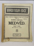Medvěd: Český tanec, Pro piano na 2 ruce - Č. 37 - náhled