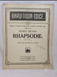 Rhapsodie: OP. 5, Č. 4., Črta pro klavír na 2 ruce - Č. 145 - náhled