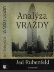 Analýza vraždy - náhled