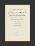 Dvě vdovy - náhled