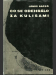 Co se odehrálo za kulisami - náhled