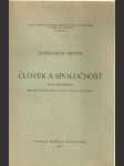 Človek a spoločnosť - náhled