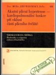 Akutní plicní hypertense - náhled