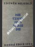 Nietzschova tragedie - nejedlý zdeněk - náhled