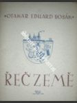 Řeč země - bosák otakar eduard - náhled