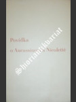 Povídka o aucassinovi a nicolettě - náhled