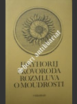 Rozmluva o moudrosti - skovoroda hryhorij - náhled