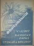 Básnický zápas otokara březiny - lesný vincenc - náhled