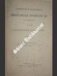 Compendium summarium theologiae dogmaticae ( specialis ) - sprinzl josepho - náhled