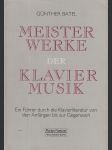 Meisterwerke der Klaviermusik - náhled