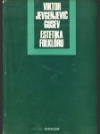 Estetika folklóru - náhled