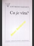 Co je víra ? - kenny antony (anthony ) - náhled